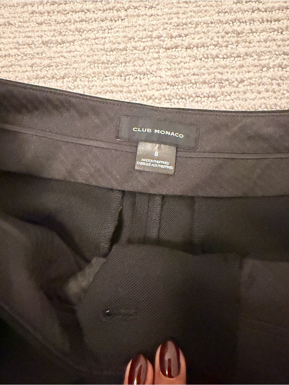 Club Monaco Wide-Leg Borem Pant - Picture 3 of 6